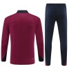 Tréninkový Mikina Anglie Čtvrt Zip Červená 2024-25